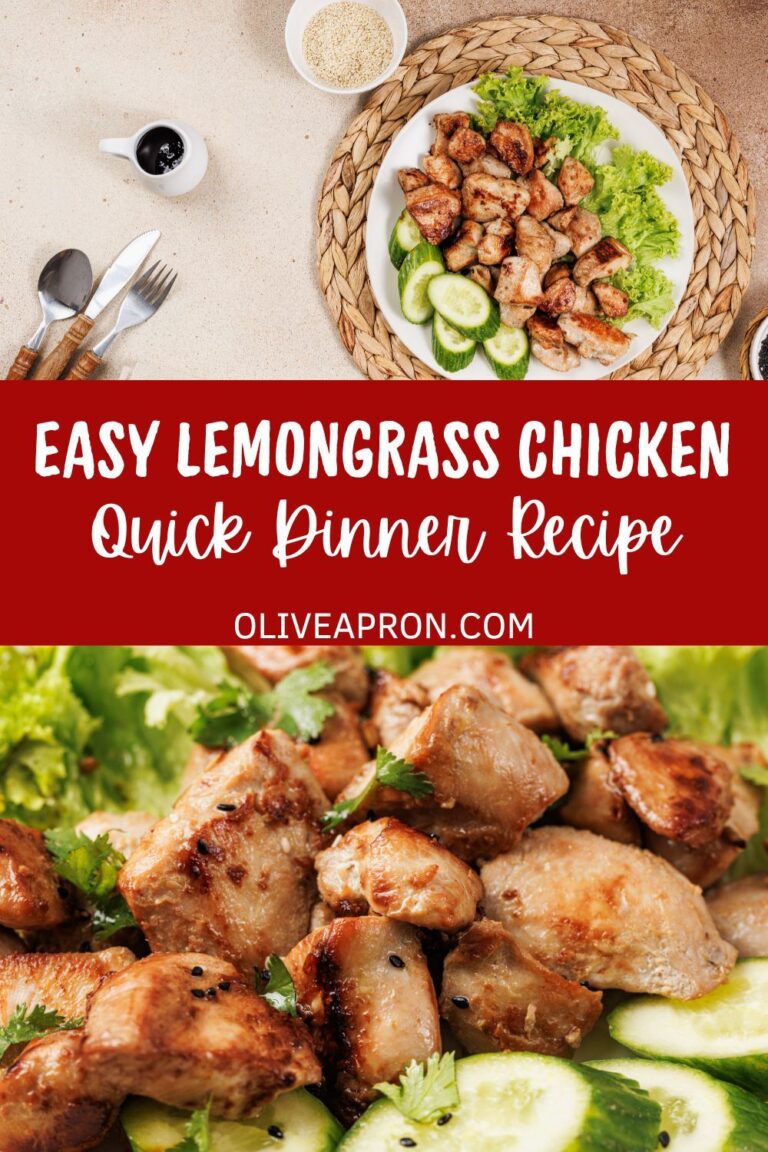 Lemongrass chicken step