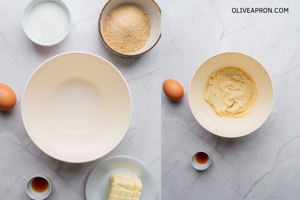 Creaming butter and sugar