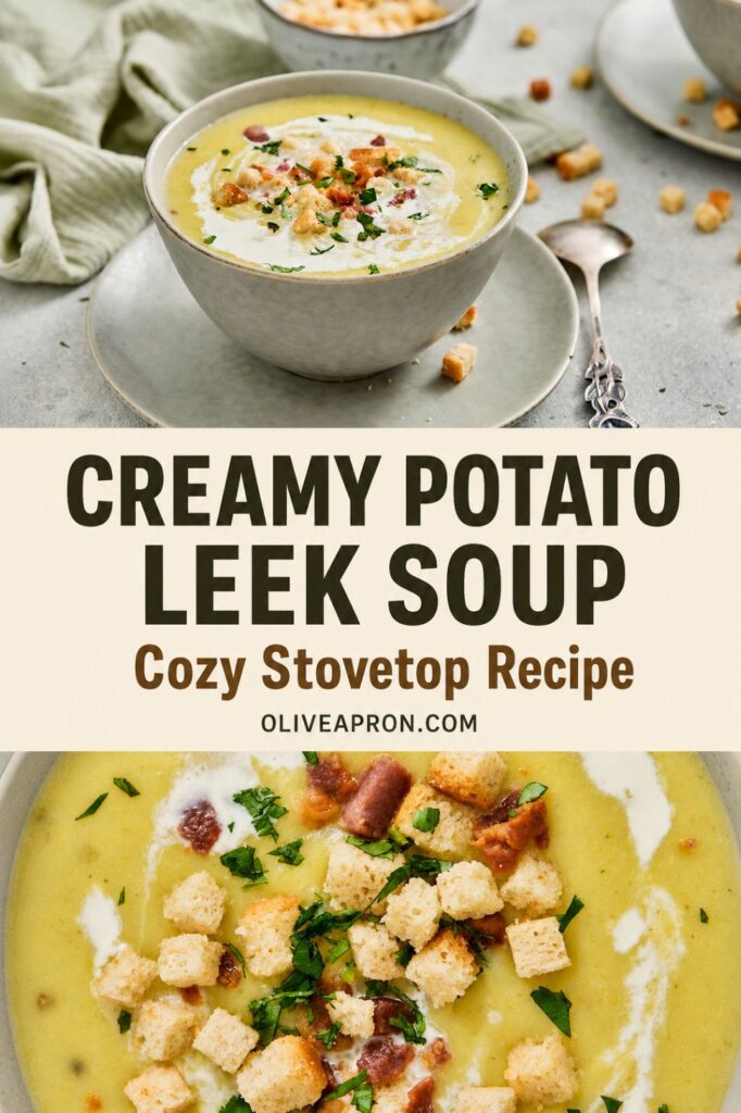 Creamy Potato Leek Soup