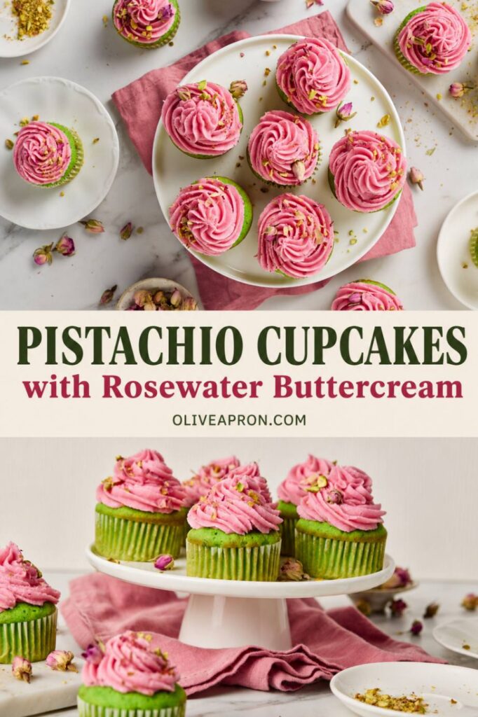 Pistachio Cupcakes
