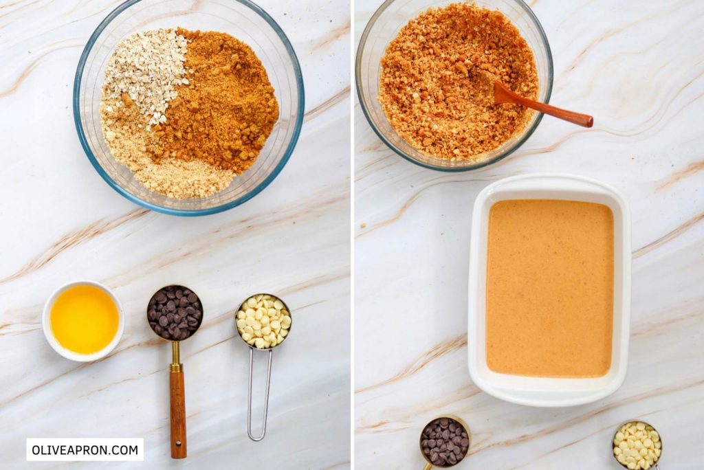 Pumpkin mixture in baking dish